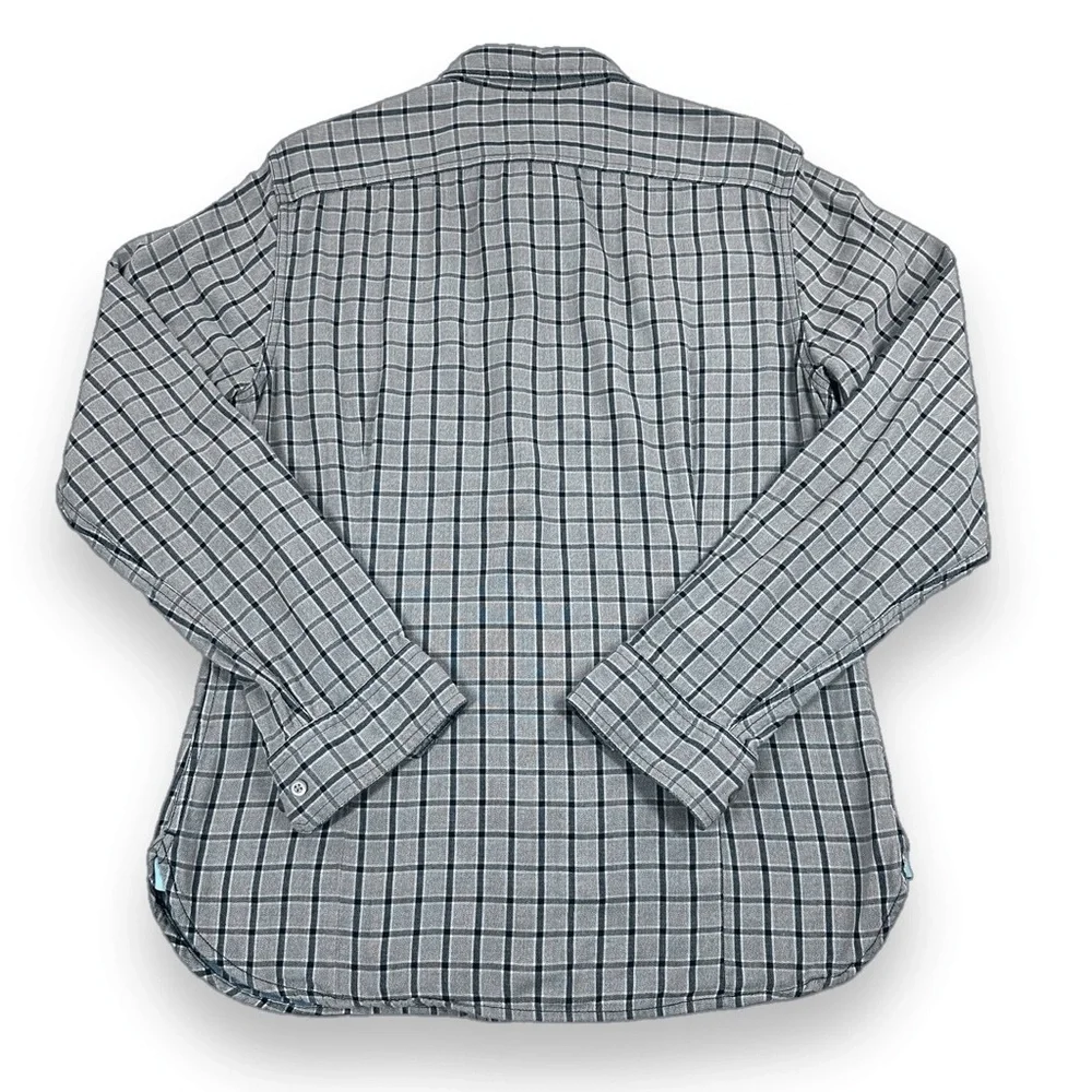 Banana Republic Shirt Mens Size Medium M Great Checked Long Sleeve Button Down‎